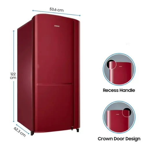[SAM0795] SAMSUNG RR20C20C2RH/IM 192 Litre Single Door