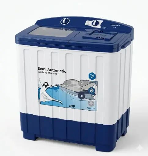 [AKA0022] AKARITEK AK-SAG70 7.0 KG Semi Automatic Washing Machine