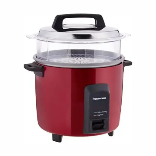 [PAN0882] PANASONIC SR-WA10H-SUS 1 Litre Drum Steel Pan Rice Cooker
