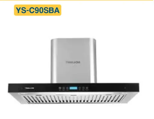 [YAS3401] YASUDA YS-C90SBA 90 CM Baffle; Autoclean Fn & Touch Button, T SHAPE