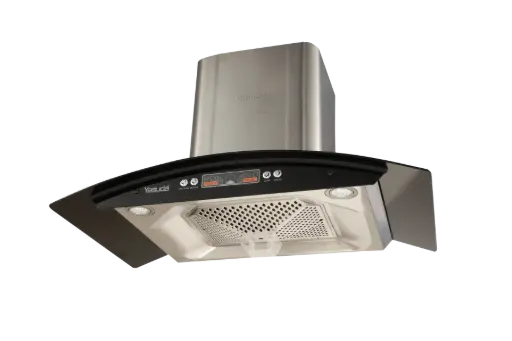[YAS3398] YASUDA YS-C90PC 90 CM Chimney SS CUP Filter, with push button