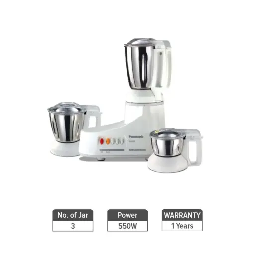 [PAN0308] PANASONIC MX-AC300SH 3 Jar Mixer Grinder