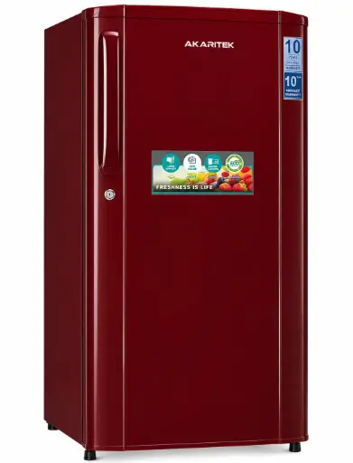 [AKA0046] AKARITEK AKDS180BR 180ltr single door Plain wine