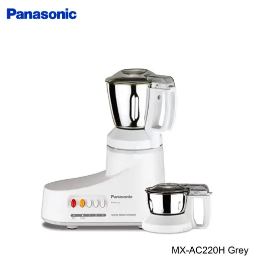 [PAN0058] PANASONIC MX-AC220H 2 Jar Mixer Grinder