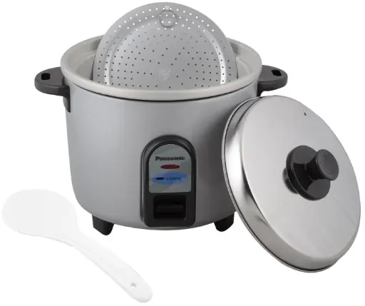 [PAN0761] PANASONIC SR-WA10 GE9 Silver 1 Litre Rice Cooker