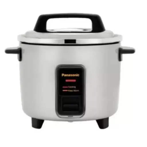 [PAN0884] PANASONIC SR-WA18HSB-2P 1.8 Litre Drum Sandwich Bottom Steel Cooker(2 Pan)