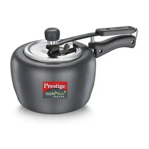 [PRE0021] PRESTIGE 20264 Apple Svachh Duo HA Pressure Cooker 5 LTRS 5 LTR HA Duo IB Pressure Cooker with SS Lid