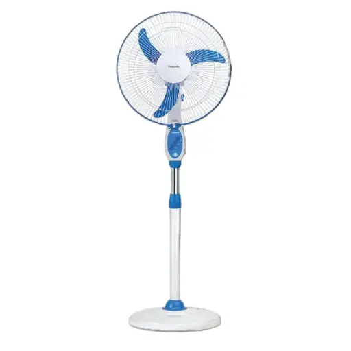 [YAS3810] YASUDA YS-ST940H Blue 16 Inch Stand High Speed Fan in Blue and White