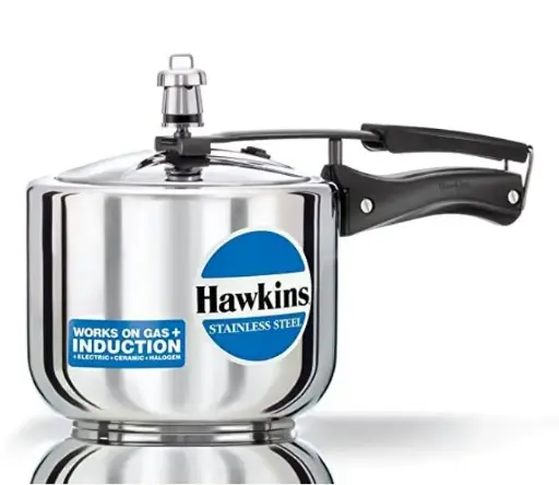 [HAW0027] HAWKINS HSS3W 3 Litre S Steel Wide Pressure Cooker