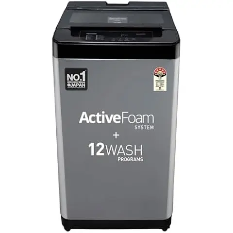 [PAN0872] PANASONIC NA-F70C2CNP 7 Kg Top Load Fully Automatic in Inox Grey Color